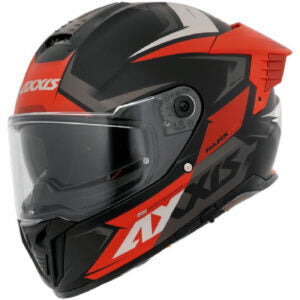 Capacete Axxis Hawk SV Evo Ixil B15 (Óculos Solar) – Vermelho