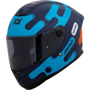 Capacete Axxis Hummer B Liquer C7 – Azul