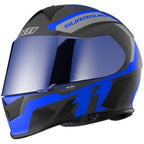 Capacete X11 Revo Pro Surround (Óculos Solar) – Azul