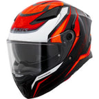 Capacete Axxis Panther Thorn B5 (Óculos Solar) – Preto / Laranja