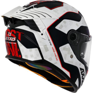 Capacete Axxis Hawk SV First One C0 (Óculos Solar) – Branco