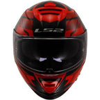 Capacete LS2 Storm FF800 Tracker – Preto / Vermelho