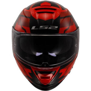Capacete LS2 Storm FF800 Tracker – Preto / Vermelho