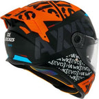 Capacete Axxis Hawk SV Evo Spiffy B4 (Óculos Solar) – Laranja