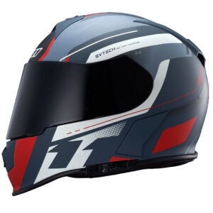 Capacete X11 Revo Pro Eleven (Óculos Solar) – Cinza / Vermelho