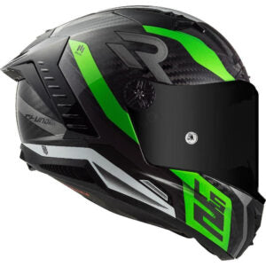 Capacete LS2 FF805 Thunder Supra – Verde / Branco