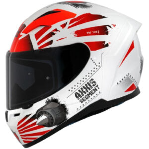 Capacete Axxis Segment War Scarf A0 – Branco