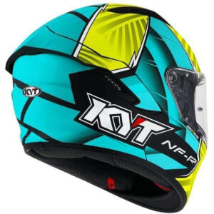 Capacete KYT NF-R Xavi Fores 2021 Replica (Óculos Solar) – Amarelo