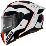 Capacete Axxis Hawk SV First One C0 (Óculos Solar) – Branco