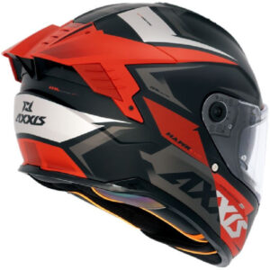 Capacete Axxis Hawk SV Evo Ixil B15 (Óculos Solar) – Vermelho
