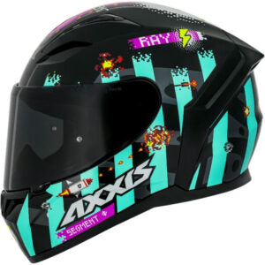 Capacete Axxis Segment Apolo Ray B7 – Azul