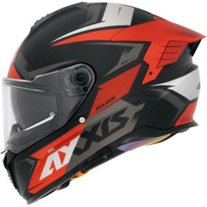 Capacete Axxis Hawk SV Evo Ixil B15 (Óculos Solar) – Vermelho
