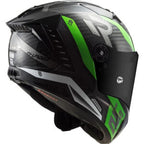 Capacete LS2 FF805 Thunder Supra – Verde / Branco