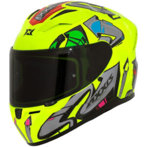 Capacete Axxis Segment Arrows C13 – Amarelo