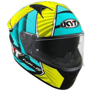 Capacete KYT NF-R Xavi Fores 2021 Replica (Óculos Solar) – Amarelo