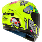 Capacete Axxis Segment Arrows C13 – Amarelo