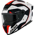 Capacete Axxis Hawk SV First One C0 (Óculos Solar) – Branco