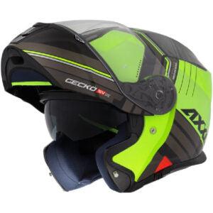 Capacete Axxis Gecko SV Epic B3 (Articulado) (Óculos Solar) – Amarelo