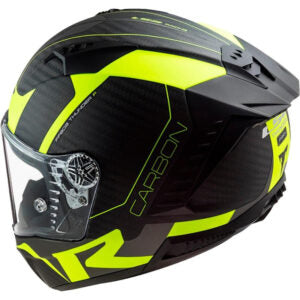 Capacete LS2 FF805 Thunder Racing 1 – Amarelo Fosco