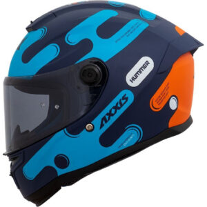 Capacete Axxis Hummer B Liquer C7 – Azul