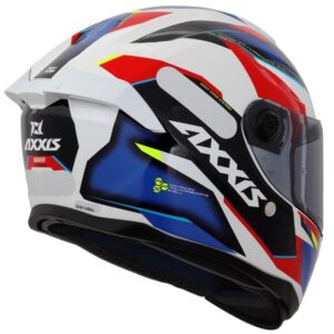Capacete Axxis Hummer B Nighthawk E5 – Vermelho / Azul