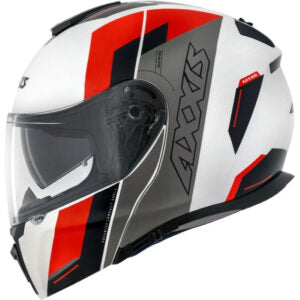 Capacete Axxis Gecko SV Foxy B5 (Articulado) (Óculos Solar) – Vermelho