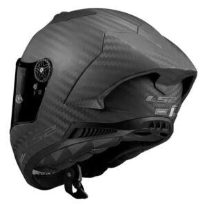 Capacete LS2 FF805 Thunder Carbon GP Solid Preto Fosco Carbono